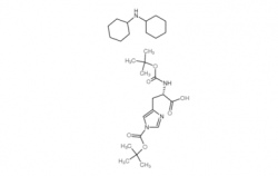 Boc-His(Boc)-OH·DCHA CAS No.: